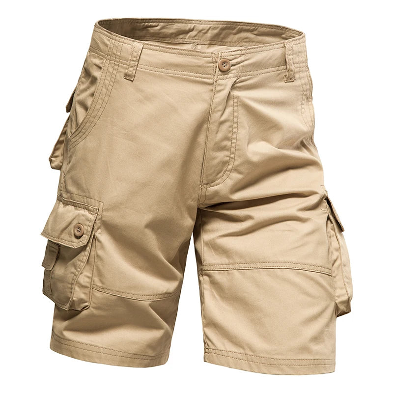 Pantaloncini multitasche da uomo