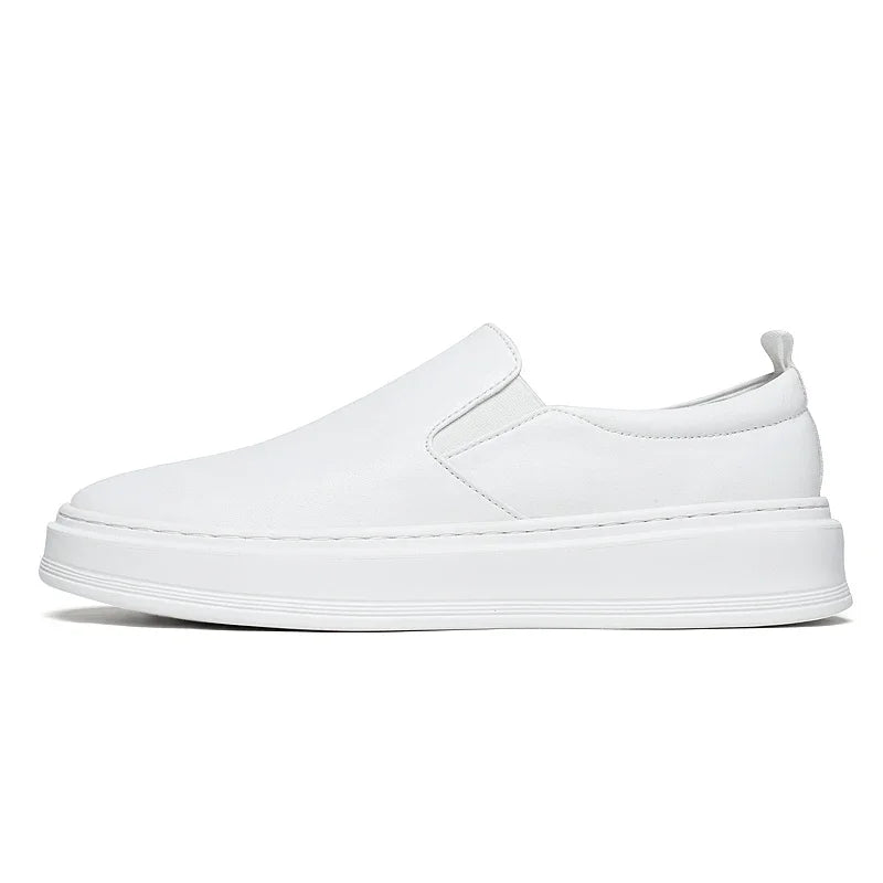 Scarpe slip-on in pelle