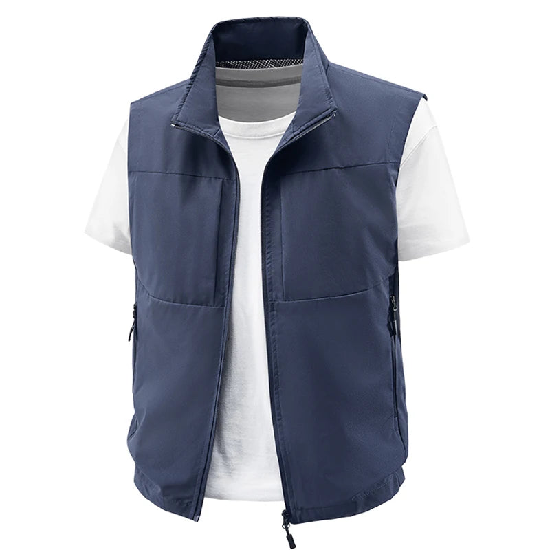Gilet da pesca traspirante