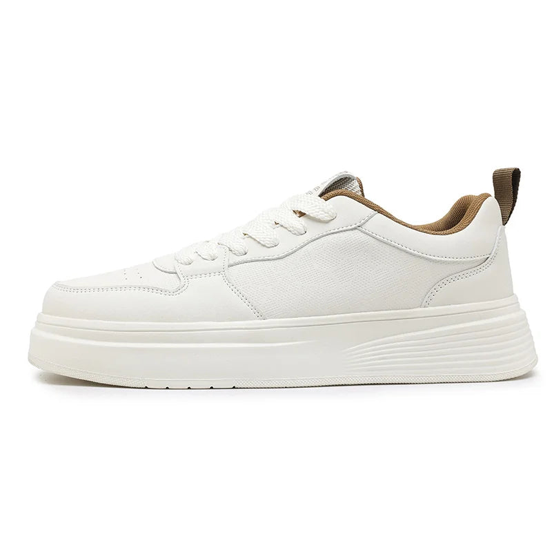 Sneakers eleganti in pelle