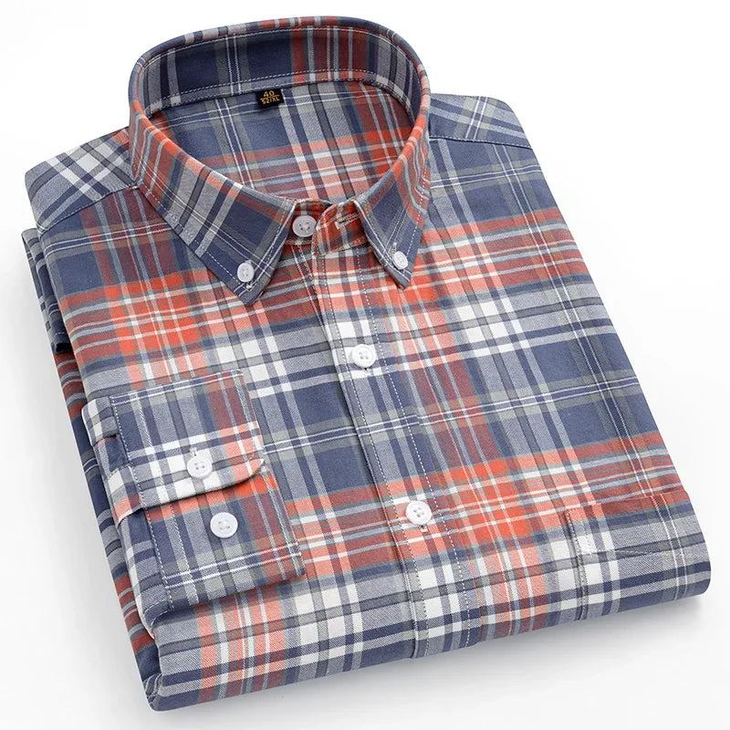 Camicia Oxford in cotone