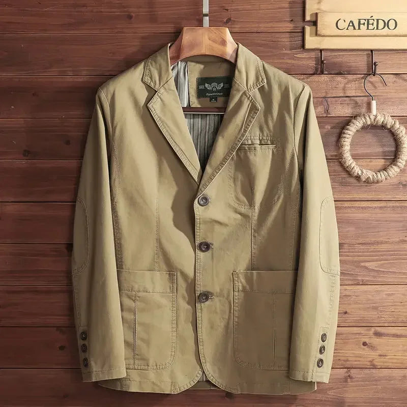 Blazer in cotone italiano