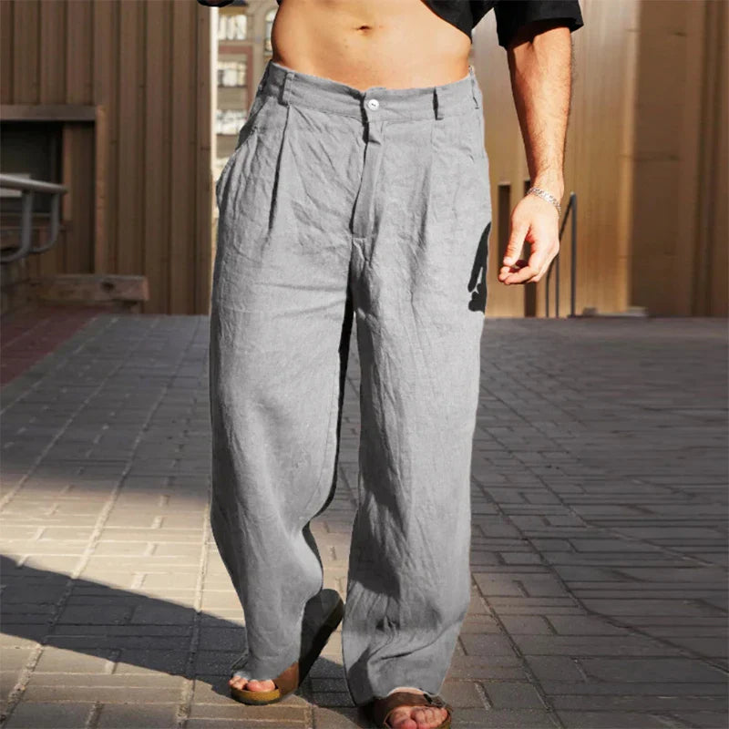 Pantaloni di lino casual