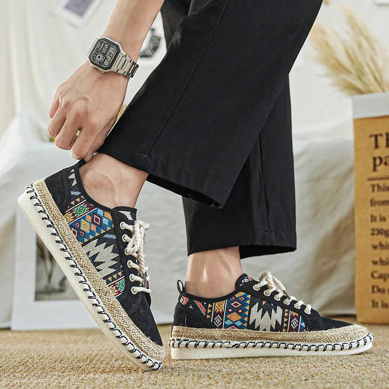 Scarpe di tela eleganti