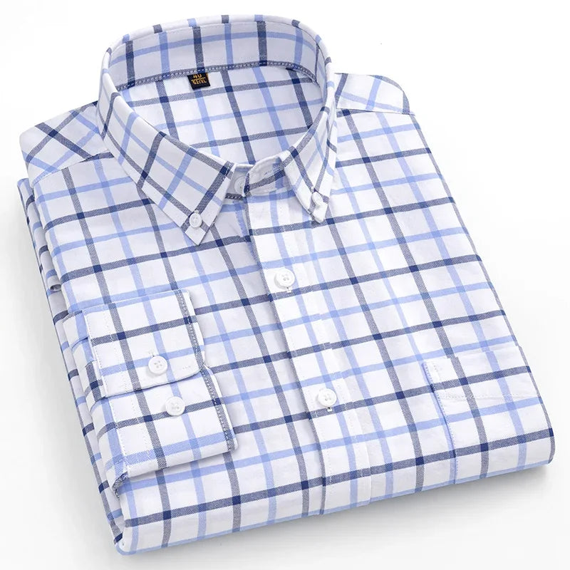 Camicia Oxford in cotone