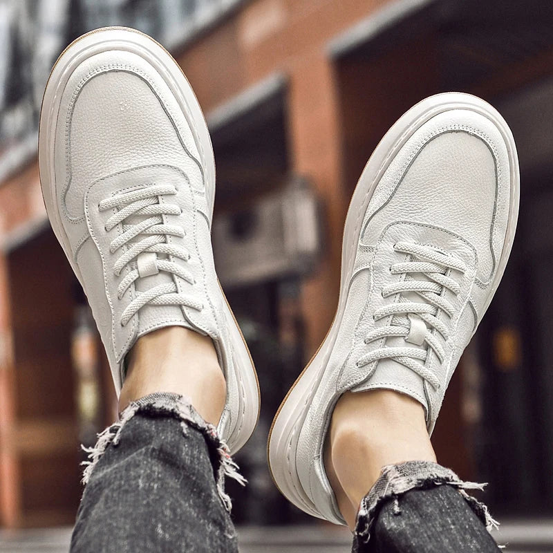 Scarpe comode in pelle