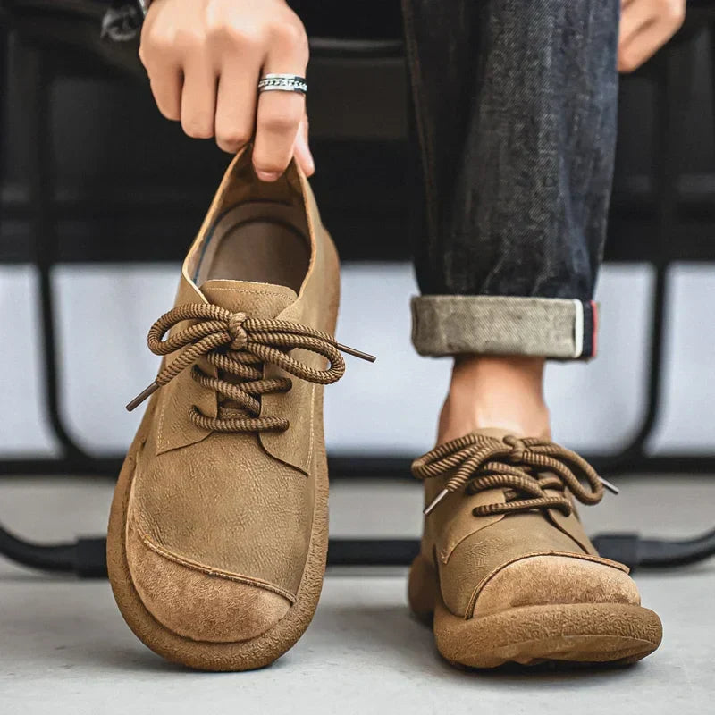 Scarpe eleganti in pelle scamosciata