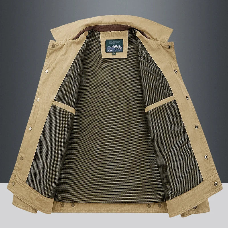 Giacca a vento elegante in cotone