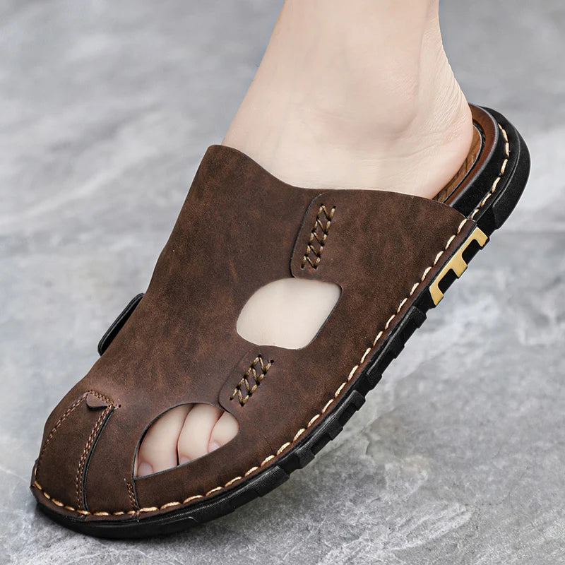 Sandali in pelle