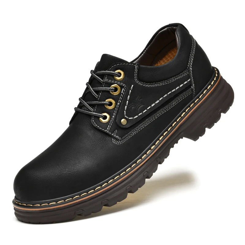 Scarpe Oxford in pelle in stile britannico