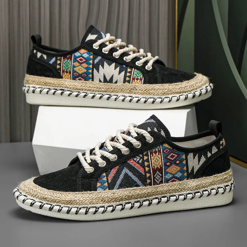 Scarpe di tela eleganti