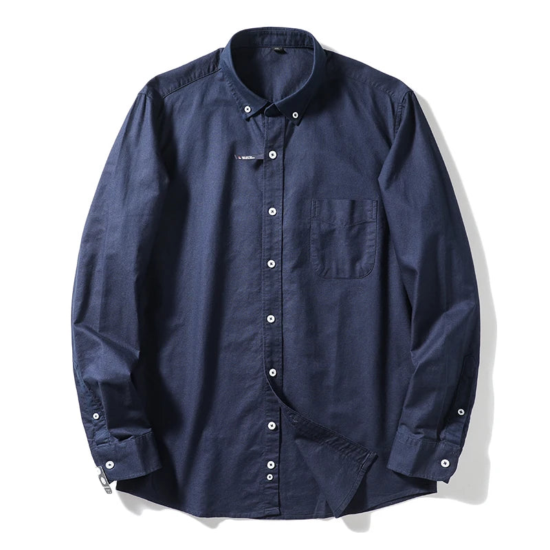 Camicia da uomo in cotone