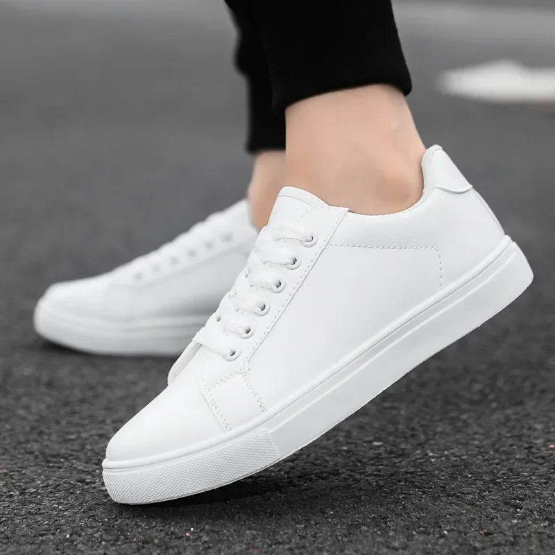 Sneakers eleganti in pelle