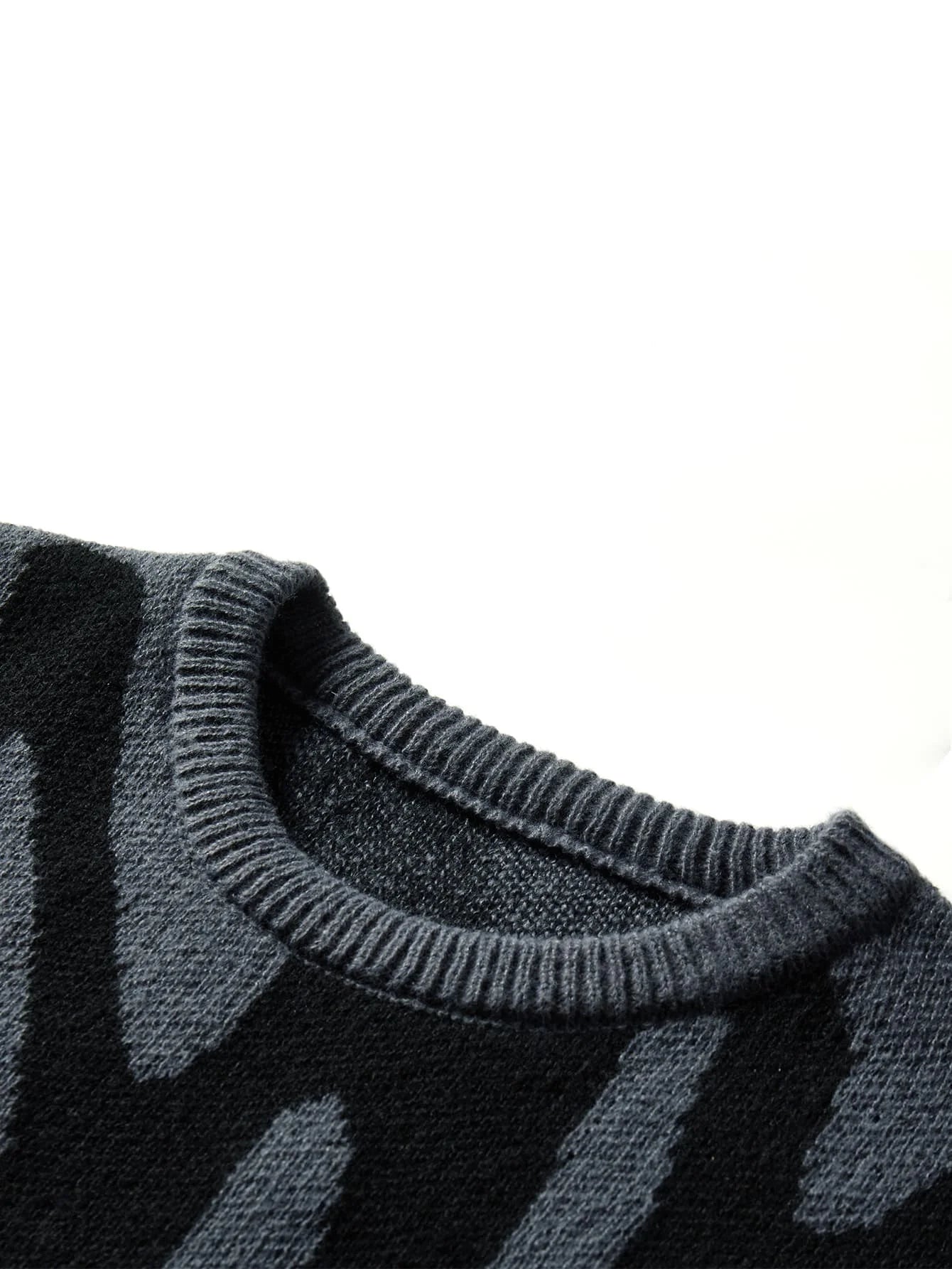 Maglione con motivo elegante