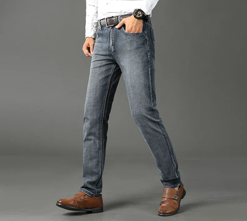 Jeans business in denim