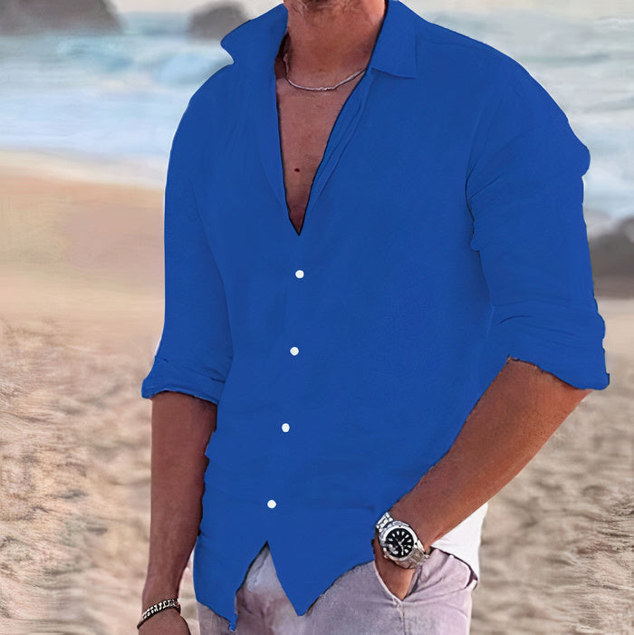 Camicia di lino casual