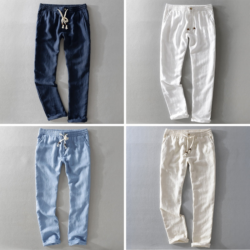 Pantaloni di lino casual Ibiza