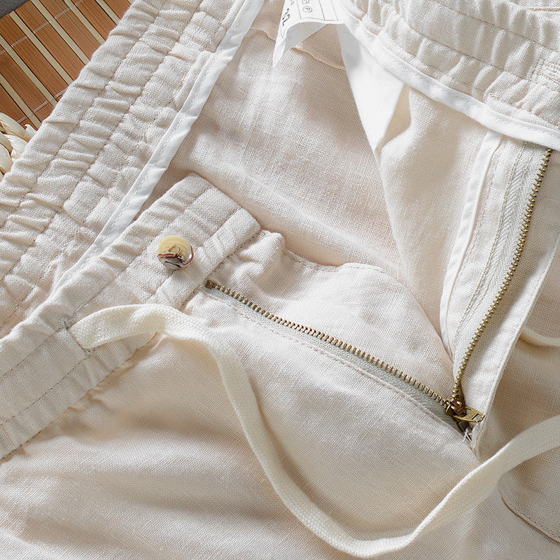 Pantaloni di lino casual Ibiza