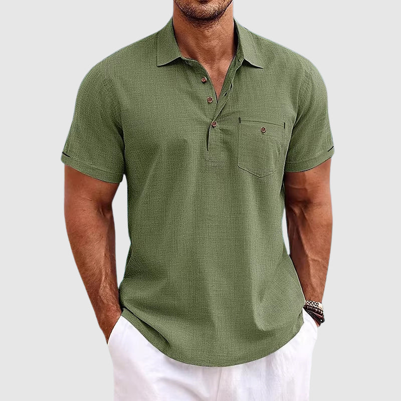 Polo in lino