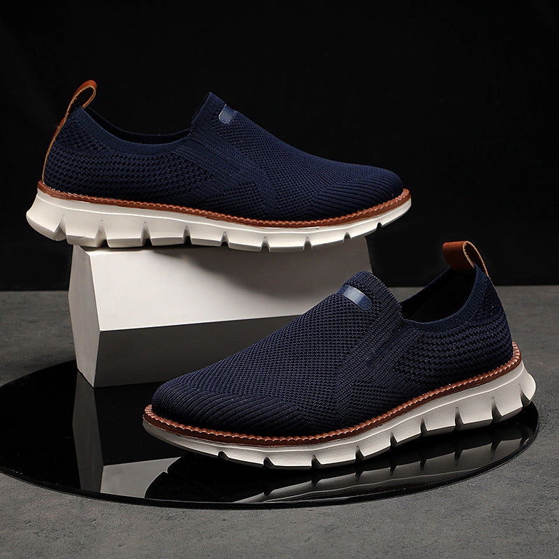 Scarpe slip-on in mesh
