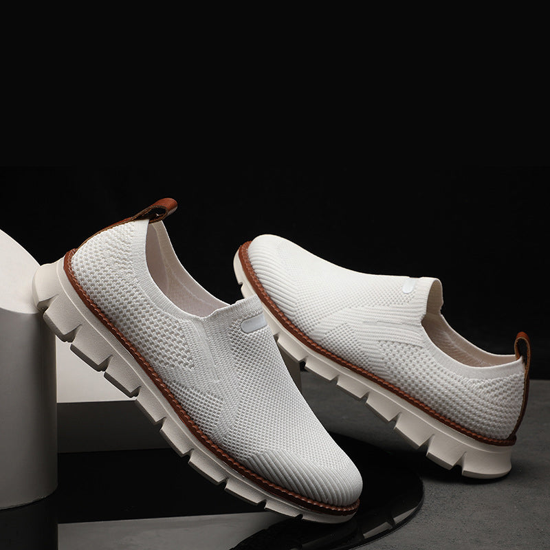 Scarpe slip-on in mesh