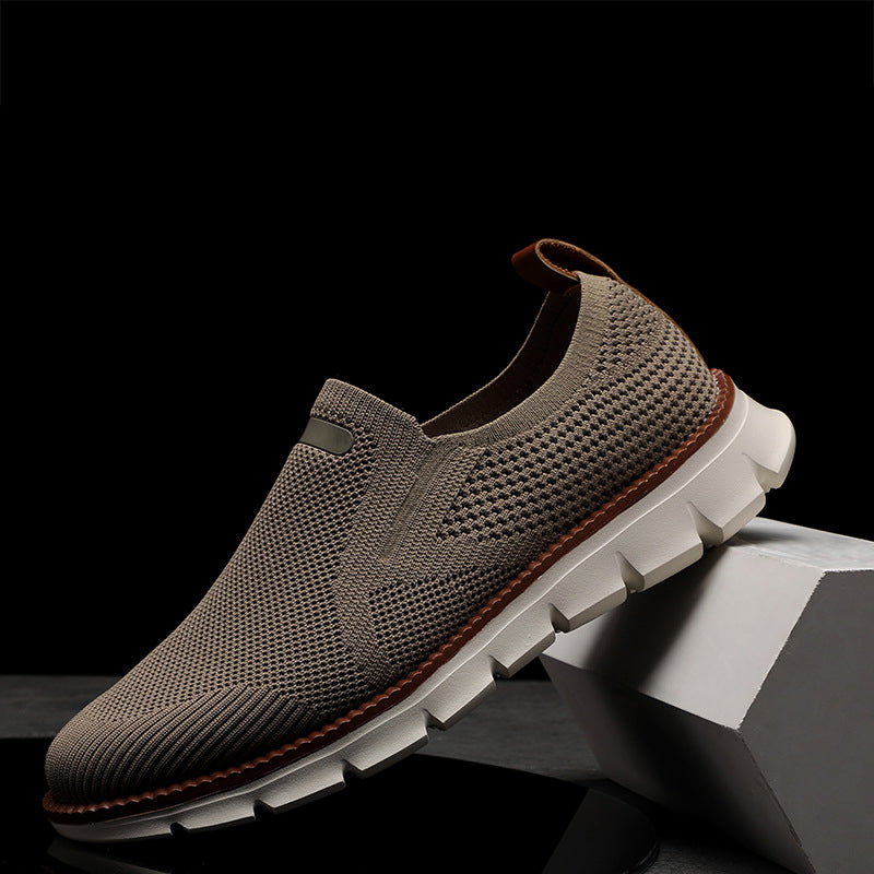 Scarpe slip-on in mesh