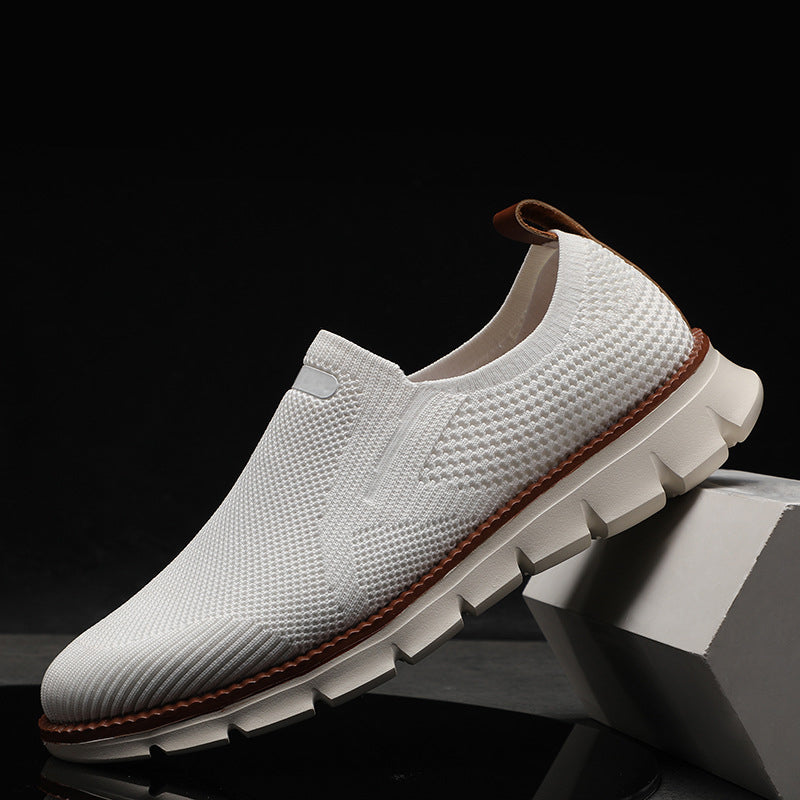 Scarpe slip-on in mesh