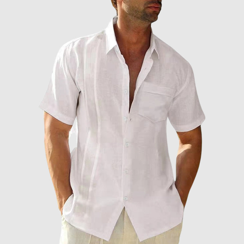 Elegante camicia estiva in lino