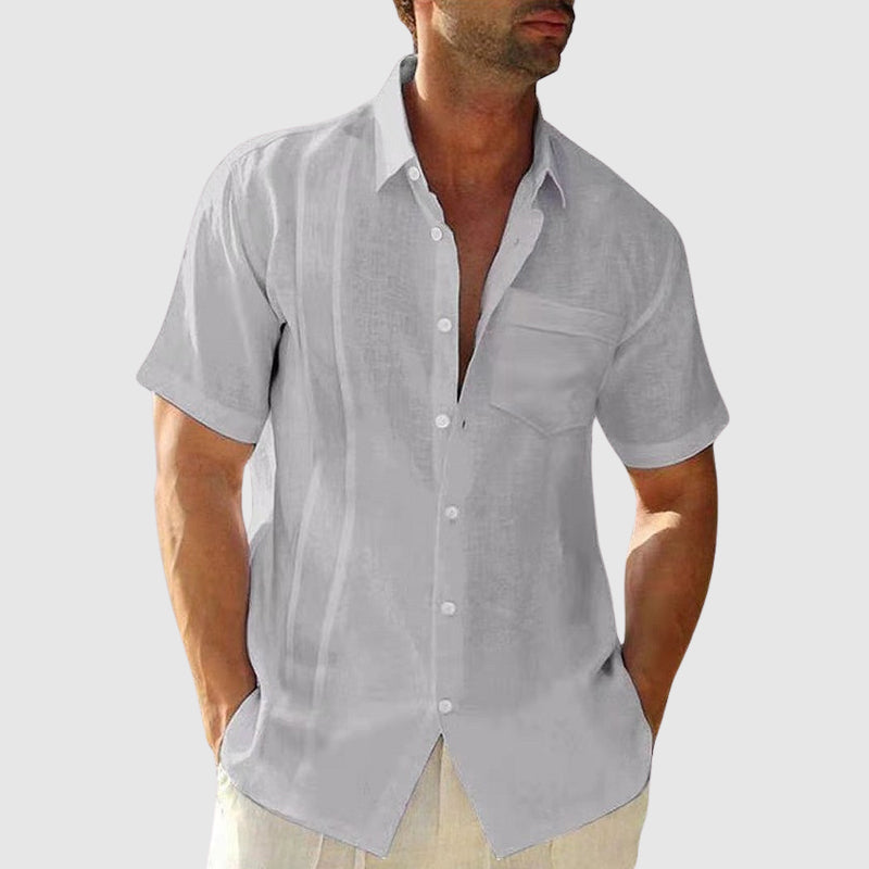Elegante camicia estiva in lino