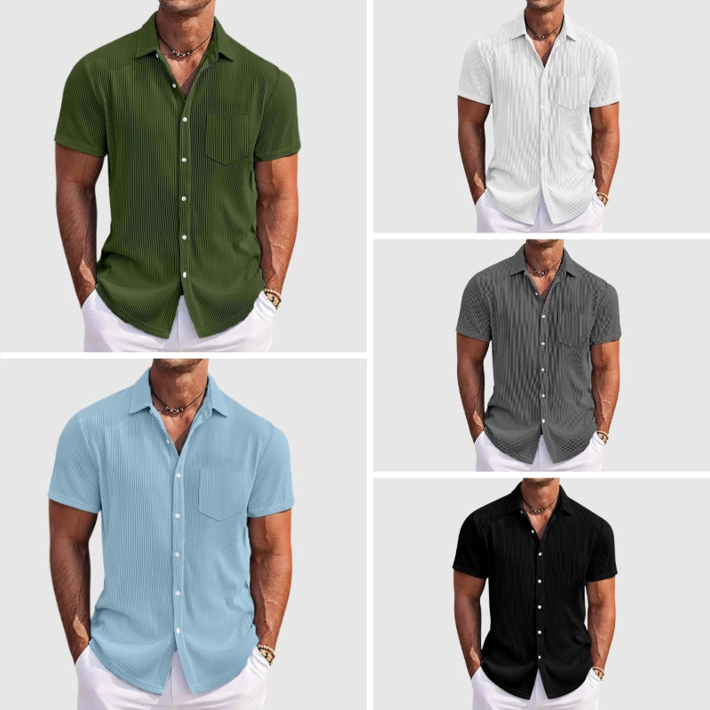 Camicia estiva elegante a righe