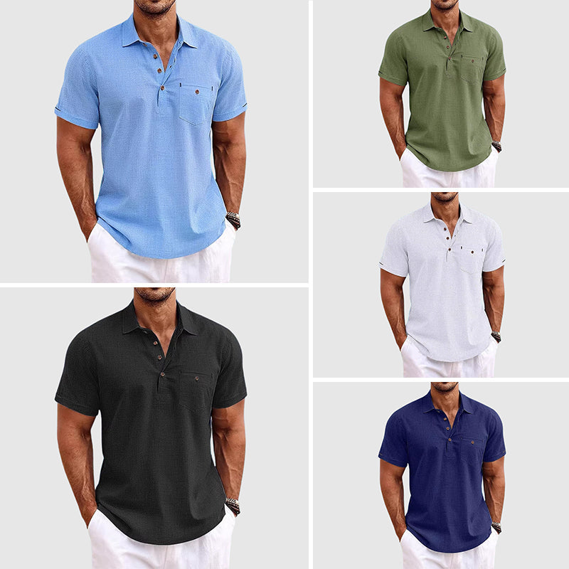 Polo in lino