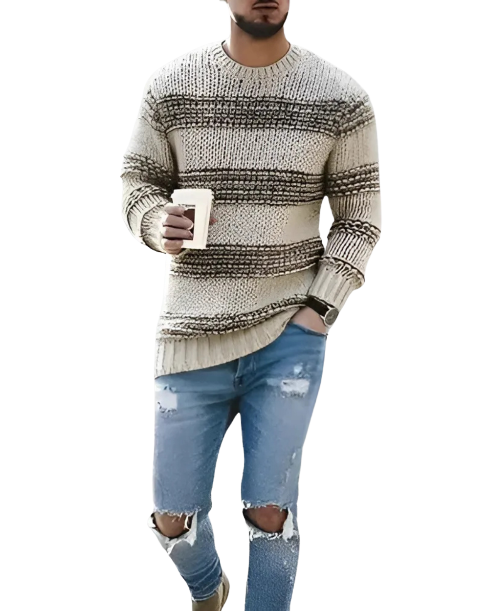 Maglione Benedetto Premium lavorato a maglia