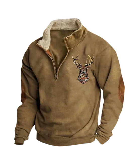Maglione Silvio Vintage con zip