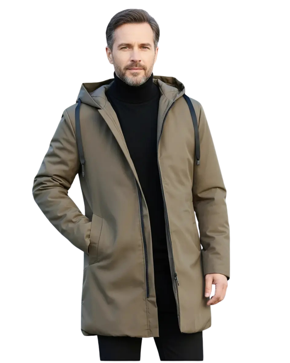 Giacca a vento da uomo elegante