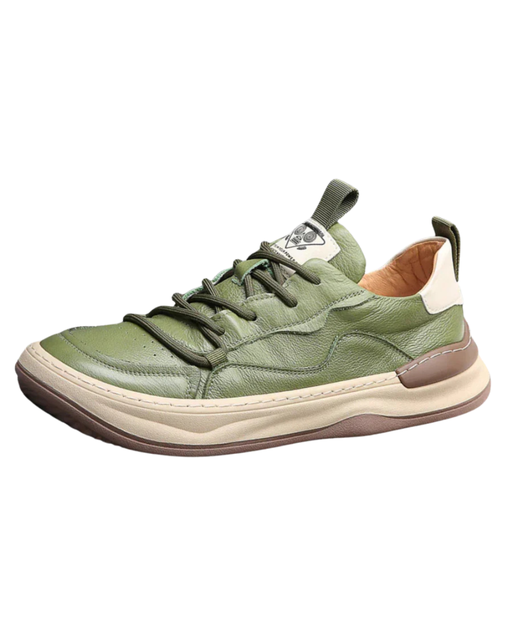 Scarpe in pelle a suola alta
