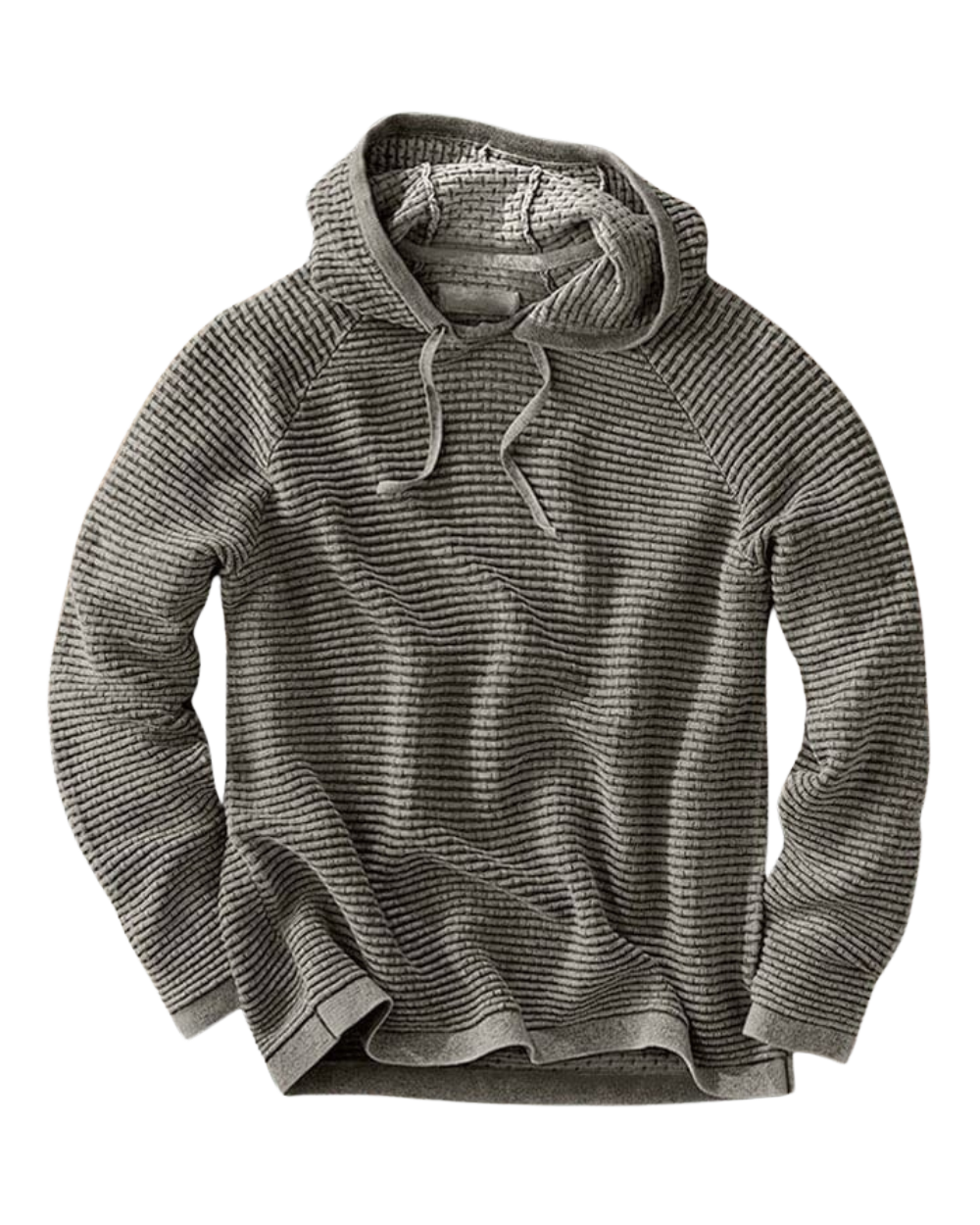 Felpa con cappuccio in maglia