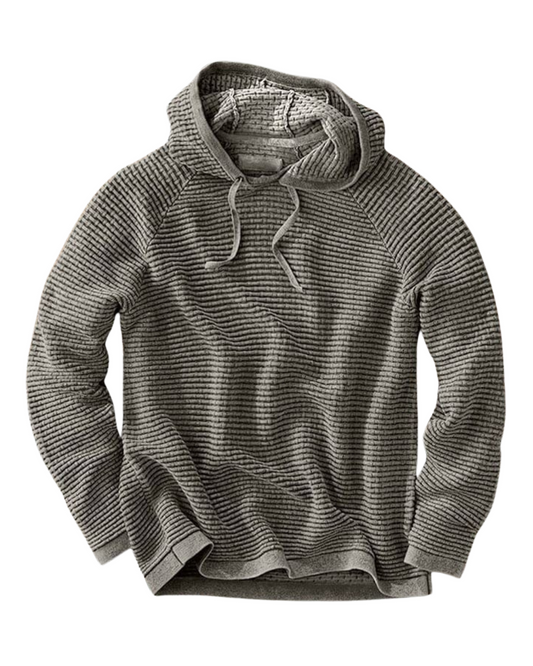 Felpa con cappuccio in maglia