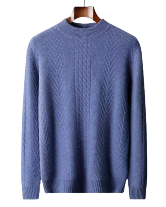 Maglione in cashmere a fantasia Mizar