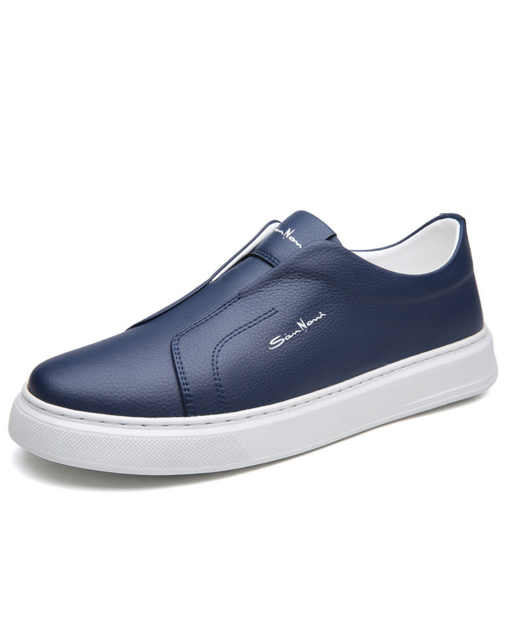 Scarpe slip-on in pelle