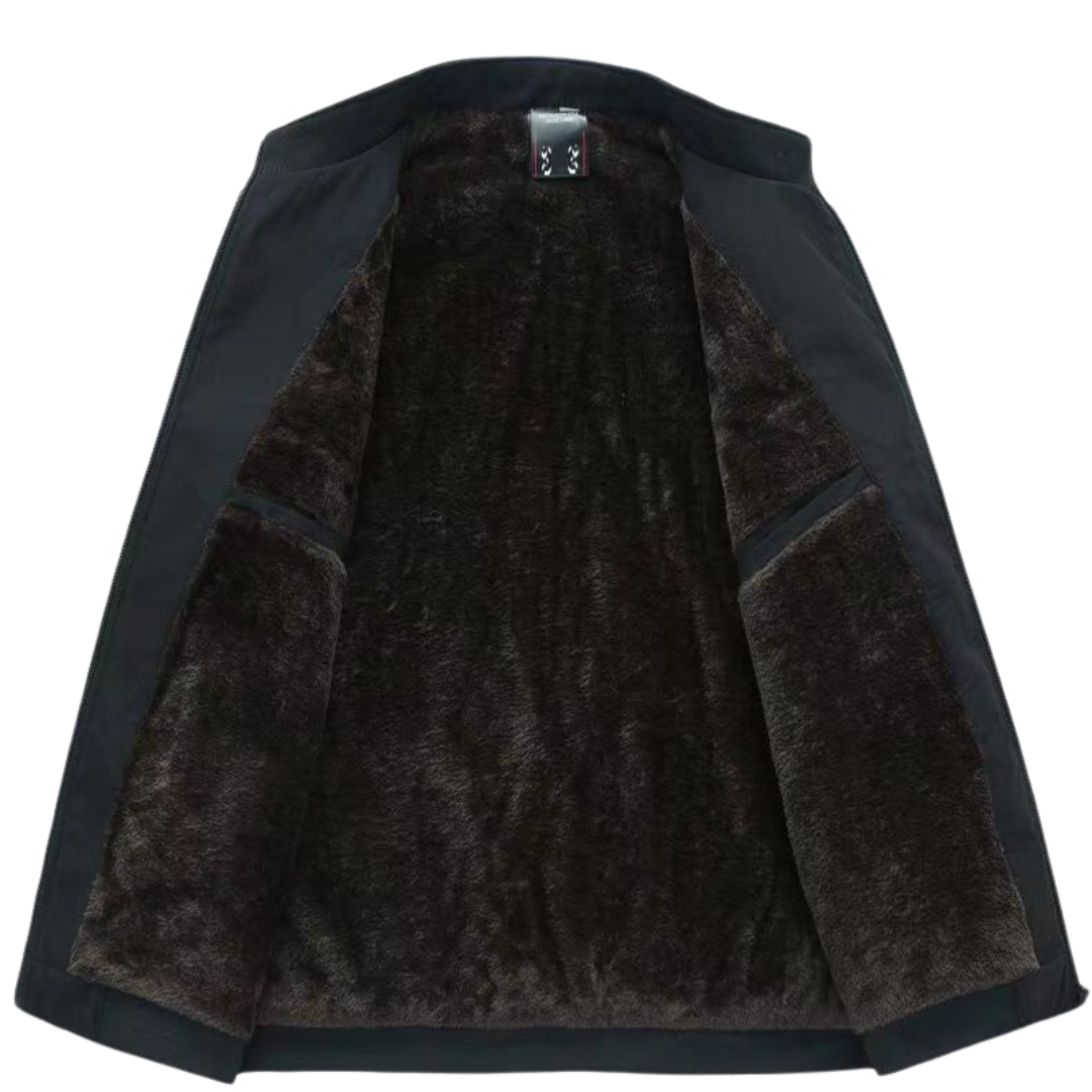 Giacca foderata in pile