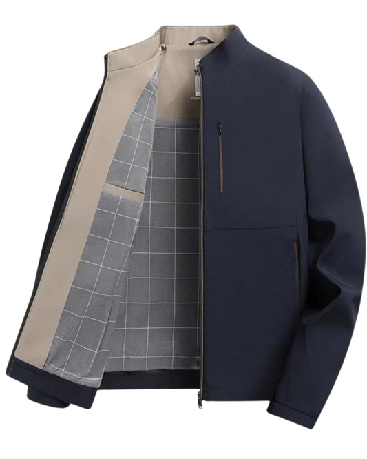 Giacca classica con zip