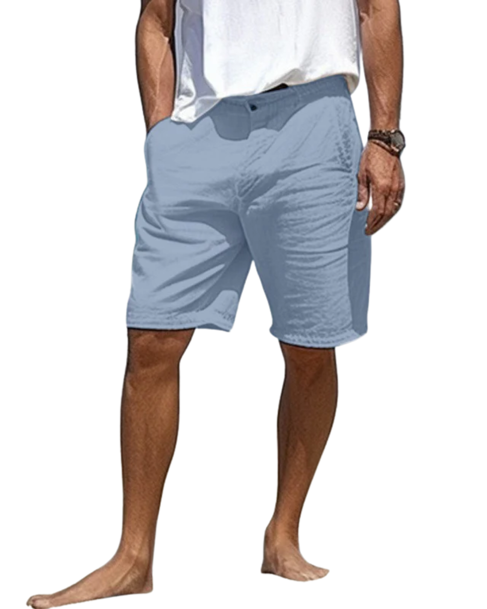 Pantaloncini di lino eleganti