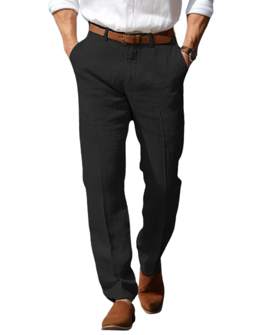 Pantaloni di lino eleganti