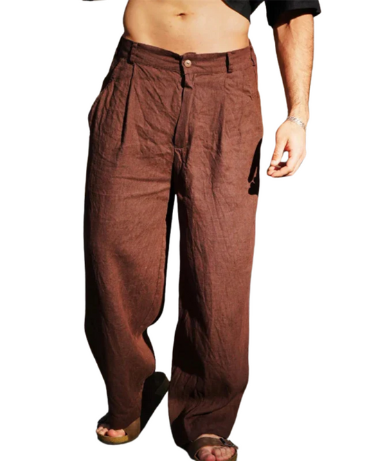 Pantaloni di lino casual