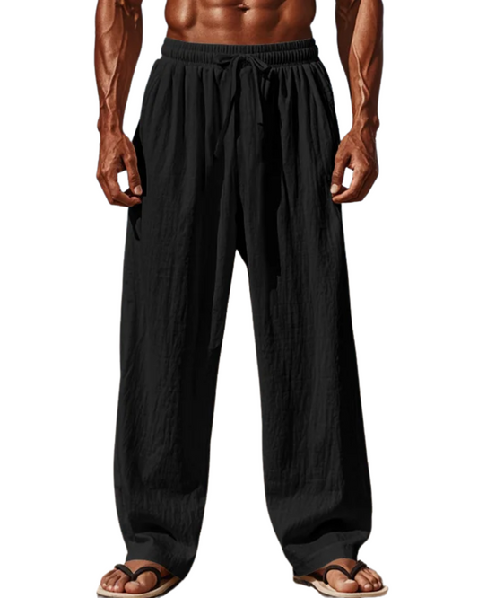 Comodi pantaloni di lino
