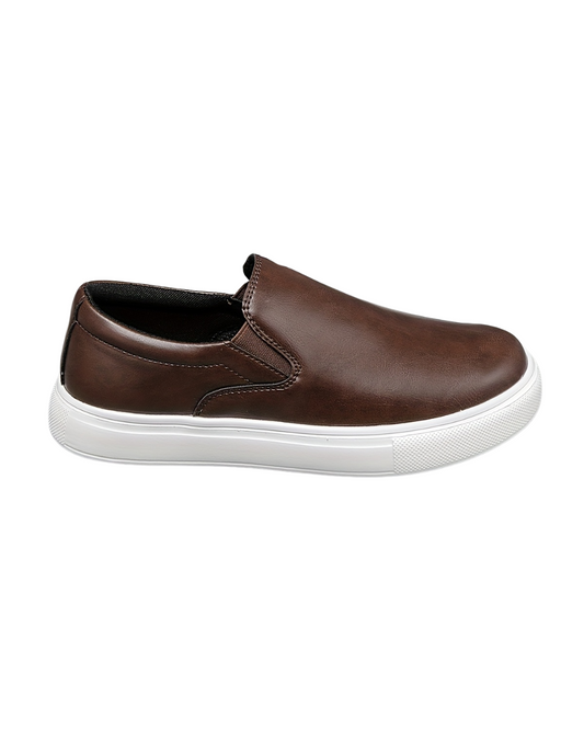 Scarpe casual slip-on in pelle