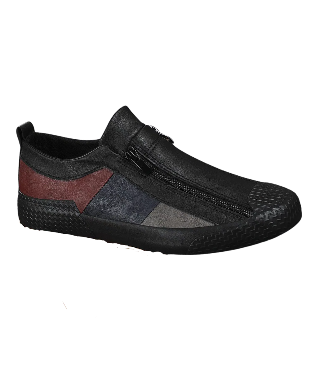 Scarpe in pelle con zip
