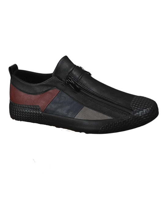 Scarpe in pelle con zip