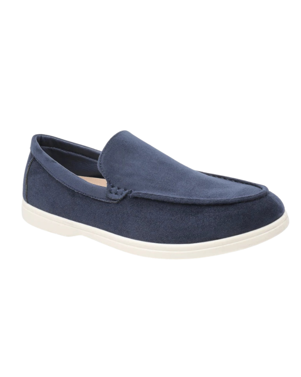 Mocassini casual in pelle scamosciata