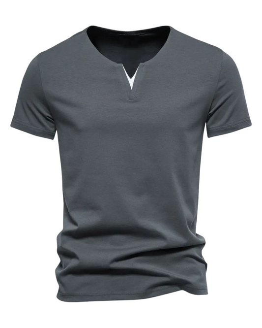 Camicia elegante con scollo a V